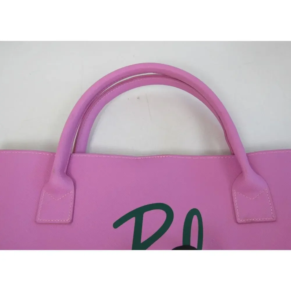 Palm Springs LA/TG Vegan Leather‎ Pink Palm Springs Tote 🌴